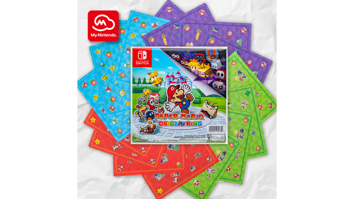 Paper mario the origami clearance king collector's edition